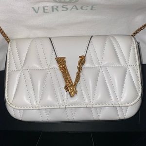 COPY - (NOT FOR SALE)Authentic Versace Viritus Quilted Evening Bag